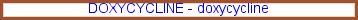 Doxycycline